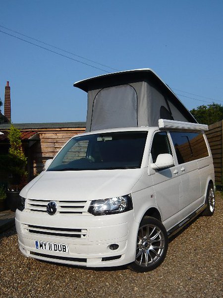 HIGH SPEC VW T5 CAMPERVAN CONVERSION FOR SALE. my11dubroof